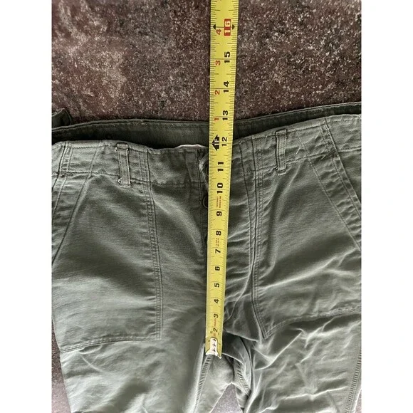 Vintage US Army OG-107 Pants Men 28 x30 Sateen Military Vietnam‎ Trousers - Picture 7 of 13